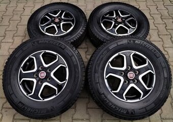 Alu kola originál Fiat Ducato 5x130 R16 VELICE PĚKNÁ SADA