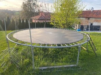 TRAMPOLÍNA 366 CM + SCHŮDKY