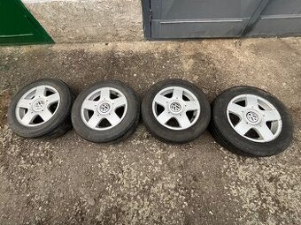 Alu kola VW, Škoda, 5x100, 195/65/15, golf, Octavia, Leon