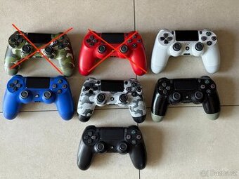 Ovladače SONY na PS4 dualshock