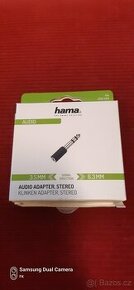 redukce Hama jack 3,5 mm/6,3 mm - 1