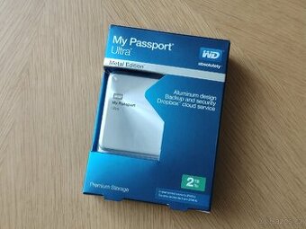 Externí HDD 1TB 2.5" - WD My Passport Ultra
