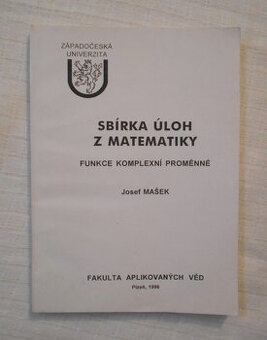 Sbírka úloh z matematiky Funkce komplexní proměnné - 1