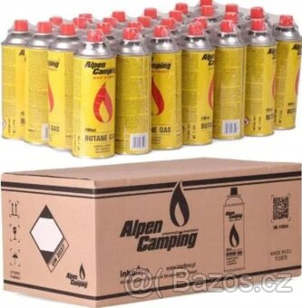 Alpen Camping plyn kartuše 28ks 400ml