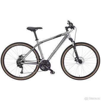 Nové kolo Dynamika Pánské krosové kolo Isobaric 28" stříbrn