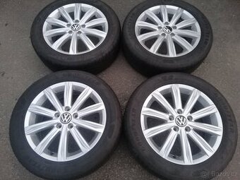 alu VW Touran II, letní 215/55/17, alu VW 17" Stockholm