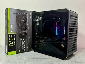 VÝKONNÉ HERNÍ DĚLO R7 7800X3D/32GB RAM/RTX 5070/1TB SSD