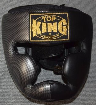 Přilba TOP KING, výroba Thajsko, přírodní kůže, vel.M