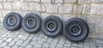 Plechové disky a LETNÍ pneu Barum Bravuris 5 215/60 R16 XL