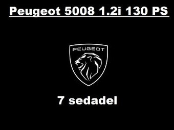 Peugeot 5008 1.2i 130 Aut 7míst Nav Kůž AL DiG Kam DPH 5/20