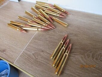 Náboje do GEW 88 8x57J střela 8,10mm FMJ do rámečku 40 ks Ge