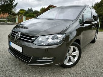 VW SHARAN 2.0 TDI 130kw, r.v. 2014, 1. MAJITEL, VÝBORNÝ STAV