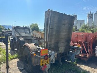 Přívěs speciální VEB HL 10.6 rampa