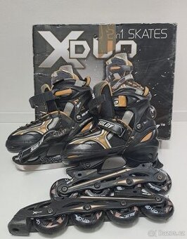 Roustouci brusle 2v1 zimni a koleckove Sulov