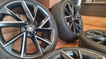 19 ALU KOLA ŠKODA 5x112 R19 225/40/19 originál DPH doklad