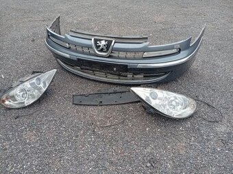 PEUGEOT 807 RV 2012 PŘEDNÍ NÁRAZNÍK A SVĚTLA NA FACELIFT