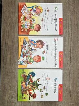 Knihy Čteme s obrázky -  Přísloví, Pohádky, Bajky