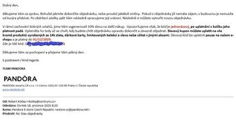 Slevový kód Pandora