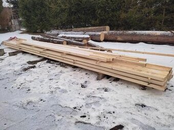 Smrkové střešní latě 40x60 mm