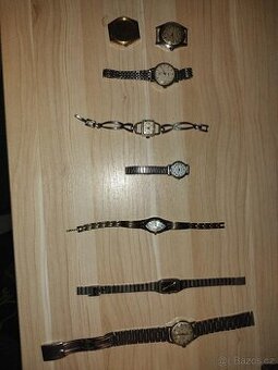 Mix retro hodinek – Prim, Glashütte, SSSR (8 ks