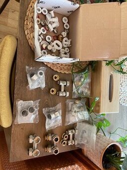 ventilový dopojovací set pro radiátory se spodním připojením