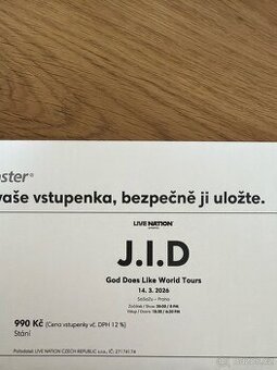 J.I.D 14.3.2026