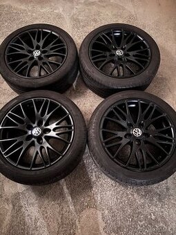 Alu r17, 5 x 112, nové letní pneu 225/45/17, Vw, škoda, Seat