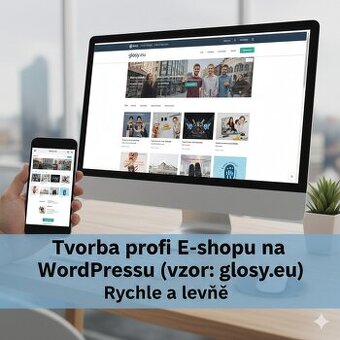 Tvorba profi E-shopu na WordPressu – Rychle a levně
