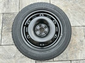 Plechový disk s pneu Bridgestone 5x100 185/60/15