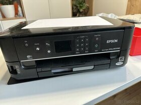 Tiskárna Epson + nové náplně - černá netiskne