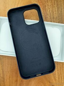 Nový kryt iPhone 14Pro Max Leather fialový