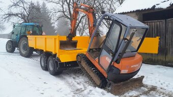 Traktorový návěs,Vlečka,Přívěs,Vlek za Traktor,Dumper 13t