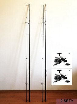 Prodám 2 pruty SONIC SONIK 360cm děličky s navijáky ANARCHY