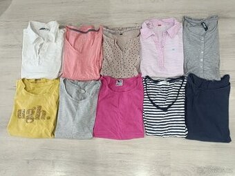 Balík dámského oblečení vel. 36/38+boty-30 věcí