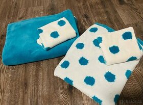 2x Set povlečení polštář, peřina (4ks) pro malé dítě