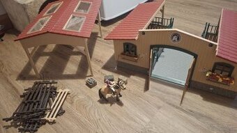 Schleich - Stáj pro koně