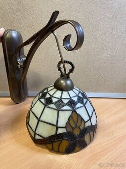 Starožitná vitrážová lampa Tiffany