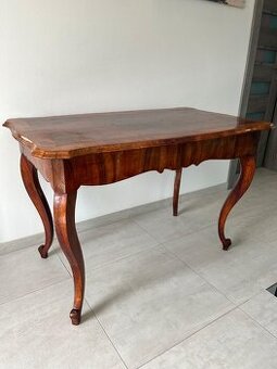 Intarziovaný jídelní stůl 1200 X 700 mm