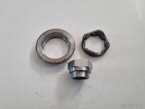 Jawa 500 OHC - tlumič záběru na kliku.