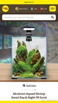 Prodej Akvárium Aquael Shrimp Smart Day & Night 19l výhodně