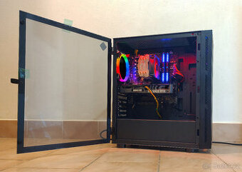 Herní počítač s RTX 3050 -8GB, Z370, i5-8400, RGB RAM