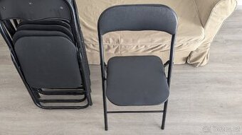 SKLÁDACÍ ZAHRADNÍ CATERINGOVÁ ŽIDLE (6 ks)