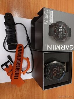 Garmin Fenix 7X sapphire solar gray DLC titanium/black