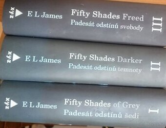 3 díly Padesáti odstínů (Fifty Shades)