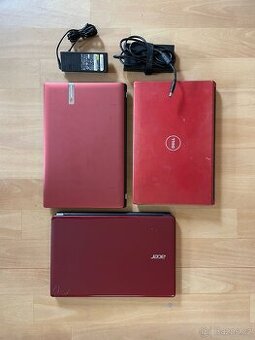 3x notebook na díly, opravu či doplnění