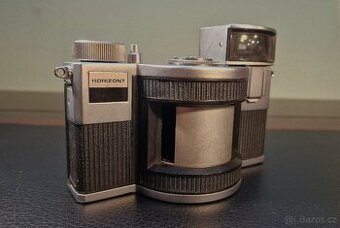 Analogový fotoaparát Canon horizont