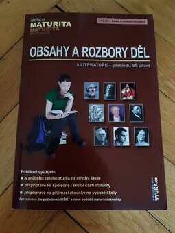 Obsahy a rozbory děl k Literatuře - přehled SŠ studia