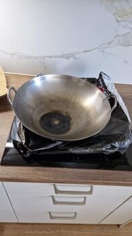Wok Pánev ocelová 45cm