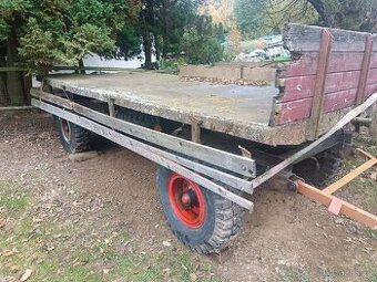 Prodám vlek 7t bez dokladů sklápěcí