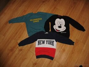 Chlapecké mikiny a svetr